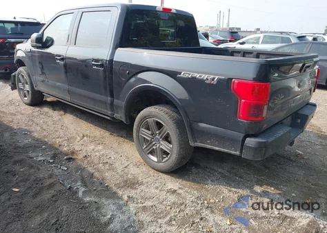 2020 Ford F-150 Lariat из США, поврежденный, VIN 1FTEW1E4XLFB49538